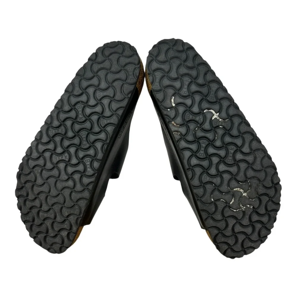 Birkenstock Arizona Soft Footbed Leather Preppy Habana Size 44  11-11.5 - Picture 12 of 13